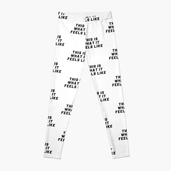 This Is What It Feels Like Gracie Abrams Leggings RB1306 product Offical gracie abrams Merch