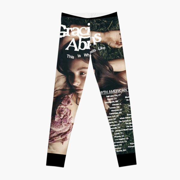 Funny Gifts For Gracie Abrams American Tour Indies Vintage 80S 90S Goth Leggings RB1306 product Offical gracie abrams Merch
