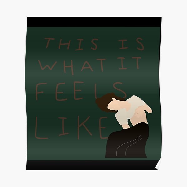 This Is What It Feels Like Gracie Abrams Album Cover Sticker Poster RB1306 product Offical gracie abrams Merch