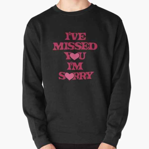 gracie abrams ‘i've missed you i'm sorry’ Sticker Pullover Sweatshirt RB1306 product Offical gracie abrams Merch