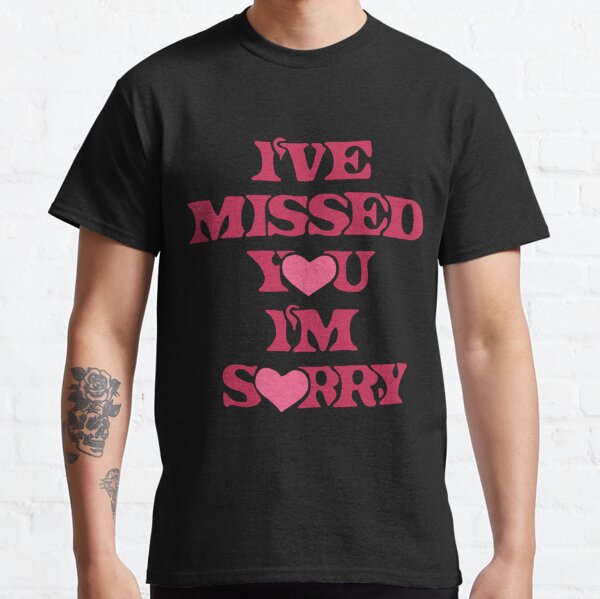 Gracie Abrams ‘i've Missed You I'm Sorry’ Sticker Classic T-Shirt RB1306 product Offical gracie abrams Merch