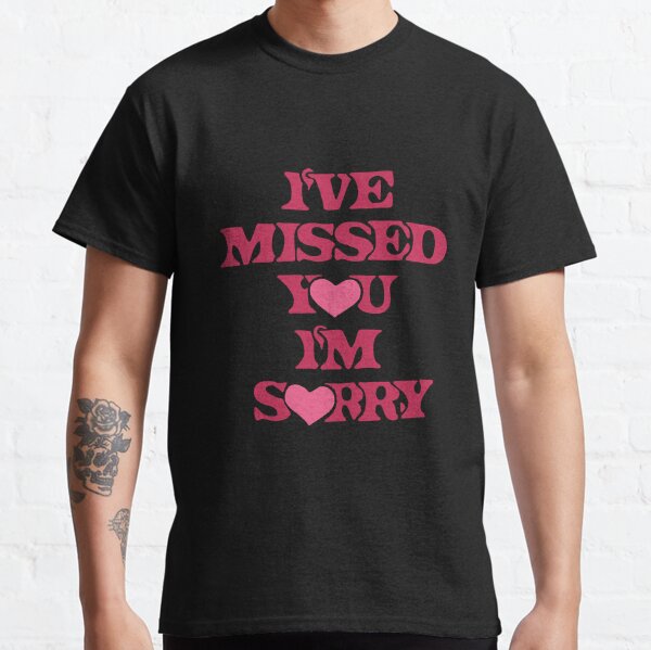 gracie abrams ‘i've missed you i'm sorry’ Sticker Classic T-Shirt RB1306 product Offical gracie abrams Merch