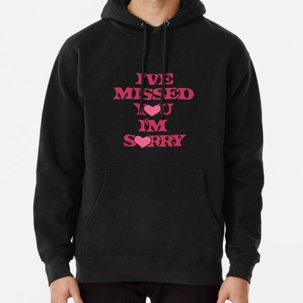 gracie abrams ‘i've missed you i'm sorry’ Sticker Pullover Hoodie RB1306 product Offical gracie abrams Merch