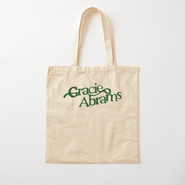 Gracie abrams logo Cotton Tote Bag RB1306 product Offical gracie abrams Merch