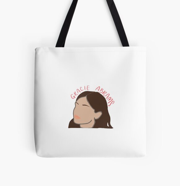 GRACIE ABRAMS silhouette  All Over Print Tote Bag RB1306 product Offical gracie abrams Merch