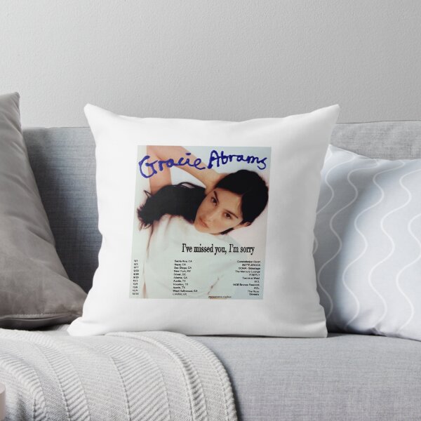 Gracie Abrams Tour Throw Pillow RB1306 product Offical gracie abrams Merch
