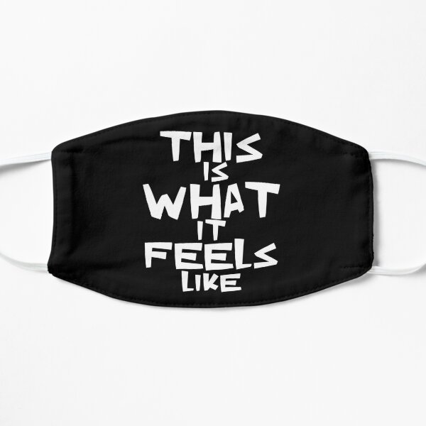 Mens Funny Gracie Abrams Art This Is What It Feels Like Flat Mask RB1306 product Offical gracie abrams Merch
