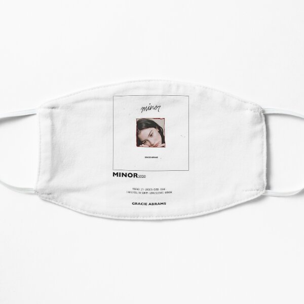 Birthday Gift Gracie Abrams Minor Minimalist Flat Mask RB1306 product Offical gracie abrams Merch